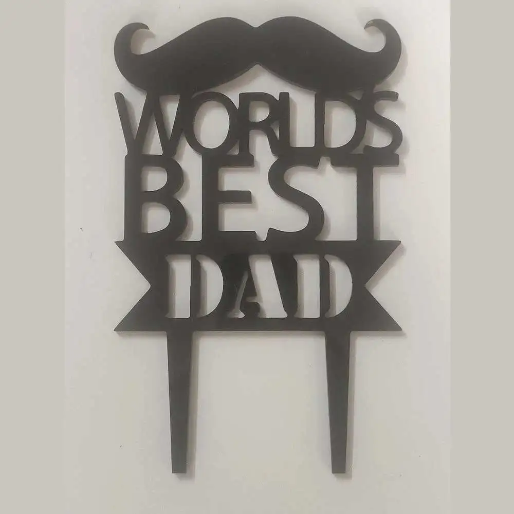 Best Dad Cake Topper